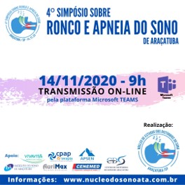 4º Simpósio sobre Ronco e Apneia do Sono de Araçatuba
