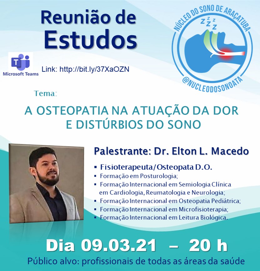 Osteopatia: dor e distúrbios do sono